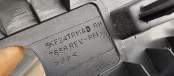 POSZYCIE OSŁONA SŁUPKA PRAWE WRANGLER JK 5KL72TRMAE