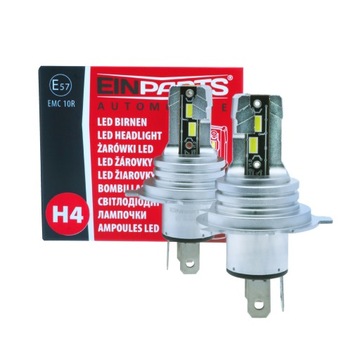 ŻARÓWKI LED H4 E57 9V/16V 6000K 12W
