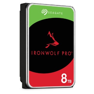 накопитель IronWolfPro 8 ТБ, 3,5 дюйма, 256 МБ ST8000NT001