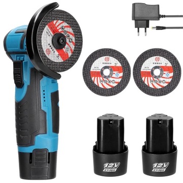 SZLIFIERKA KĄTOWA AKUMULATOROWA 12V 35A 18500rpm