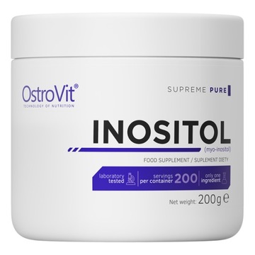 OstroVit Inozytol 200 g naturalny Witamina B8