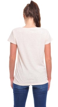 LEE t-shirt beige s/s SCOOP NECK TEE _ L