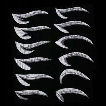 Makijaż oczu szablony skrzydlaty Eyeliner sza
