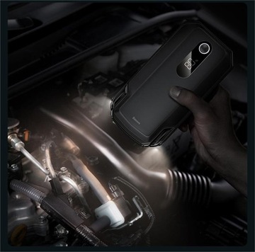 BASEUS POWER BANK STARTER START BOOSTER TORCH 20000мАч + ЗАЖИМЫ