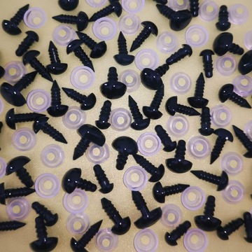 151X БЕЗОПАСНАЯ ЗАМЕНА ГЛАЗА ГЛАЗА НОСЫ ДЛЯ ПЛЮШЕВЫХ ИГРУШЕК-МАСКОТОВ МЕДВЕДЯ