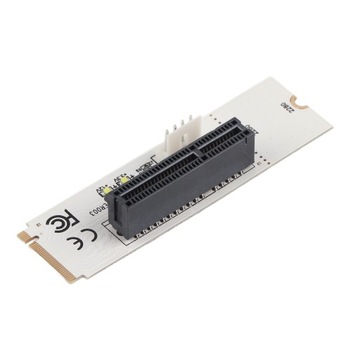 АДАПТЕР NGFF M.2 НА PCI-E X4 С КАБЕЛЕМ ПИТАНИЯ SATA