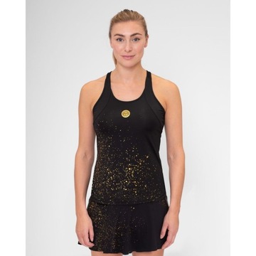 Bidi Badu top damski Paris 2024 - black/gold M
