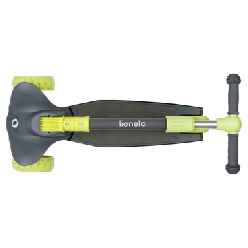 Lionelo Timmy 3-колесный складной самокат со светодиодной подсветкой