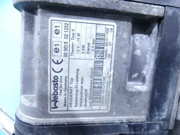 WEBASTO VOLVO S80 II V70 III 2.4 D5