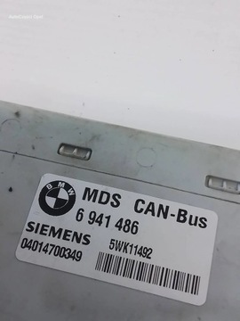BMW 6 E63 MODUL ŘÍZENÍ STŘEŠNÍHO OKNA 6941486