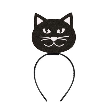 OPASKA KOTEK STRÓJ KOT ZESTAW MRUCZEK PRZEBRANIE STRÓJ KOTKA FILCOWA CZARNA