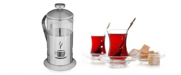 ЧАЙНИК, КОФЕ, ТРАВЫ, СТЕКЛЯННЫЙ КУВШИН
