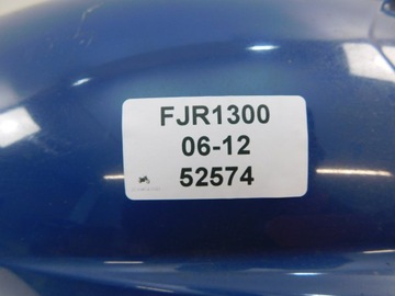 YAMAHA FJR 1300 06-12 BŁOTNIK PRZEDNI PRZÓD