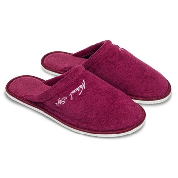 KAPCIE DAMSKIE NATURAL STYLE NS-042 BORDOWE 40