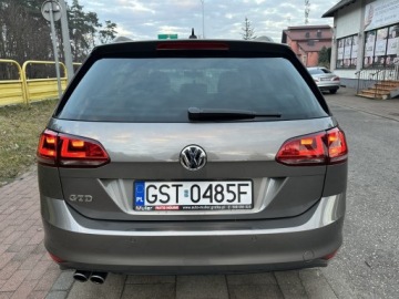 Volkswagen Golf VII GTD Variant 4 184KM 2015 Volkswagen Golf VII GTD 2,0TDI-184KM Zarejestrowany, Panorama, Hak, Navi..., zdjęcie 5