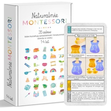 ćwiczenia Montessori książka montessori dla dzieci