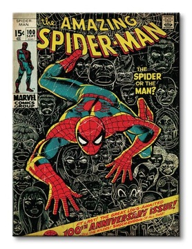 Obraz na płótnie Marvel Comics Spider-Man 60x80 cm