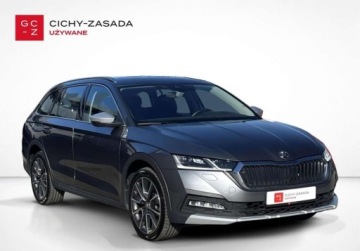 Skoda Octavia IV Kombi 2.0 TDI SCR 200KM 2022 Skoda Octavia 2.0TDI 200KM 4x4 Scout Matrix Hak ACC Ambiente Head-Up Kamer, zdjęcie 6