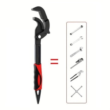 АВТОМАТИЧЕСКИЙ ГИДРАВЛИЧЕСКИЙ ТРУБНЫЙ КЛЮЧ ШВЕДСКАЯ ФРАНЦУЗСКАЯ РЕГУЛИРУЕМАЯ ЛЯГУШКА 38см