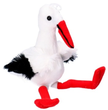 ПЛЮШЕВАЯ ИГРУШКА АИСТ-МАСКОТ 24 СМ