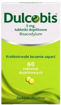 Dulcobis 5 mg ZAPARCIA 60 tabletek