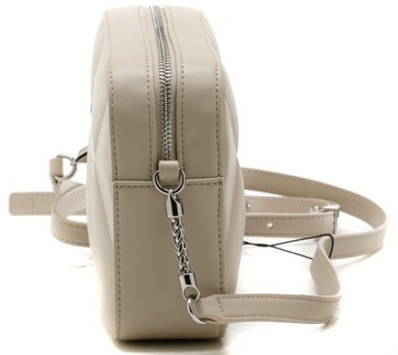 CALVIN KLEIN QUILT CAMERA BAG K60K611891 beż