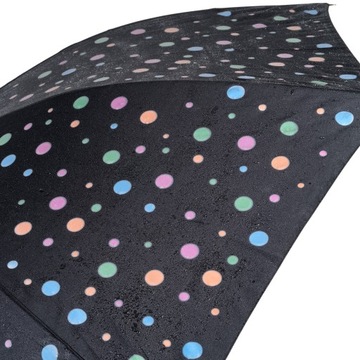 Зонтик в горошек, меняющий цвет, зонтик, меняющий цвет, женский зонтик