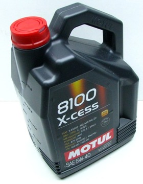 Olej silnikowy syntetyczny Motul 8100 X-cess 5W40