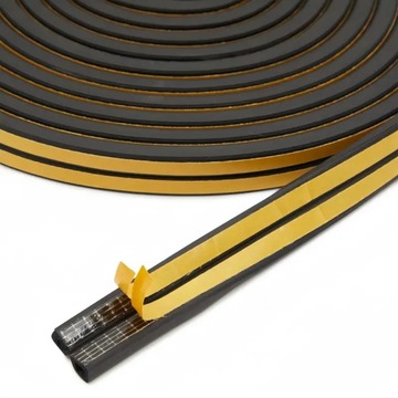 САМОКЛЕЯЩИЙСЯ ЗВУКОВОЙ ТИХИЙ УПЛОТНИТЕЛЬ ДЛЯ ДВЕРЕЙ И ОКОН НА ЗИМУ 6М