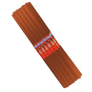 BIBUŁA MARSZCZONA 10 ROLEK BRĄZOWA 27