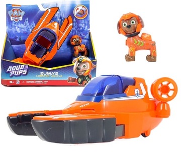 PSI PATROL AQUA PUPS ŁÓDŹ PODWODNA FIGURKA ZUMA