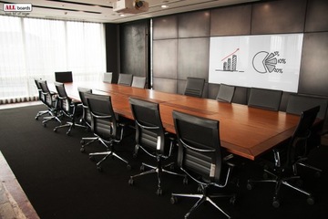 Tablica szklana magnetyczna 60x40 BIAŁA PREMIUM