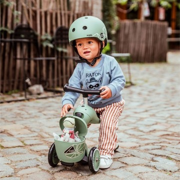 SCOOT AND RIDE Езда и самокат 2в1, 1-5 лет