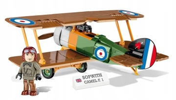 COBI 2987 БЛОКИ SOPWITH CAMEL F.1 САМОЛЕТ ВТОРОЙ МИРОВОЙ ВОЙНЫ