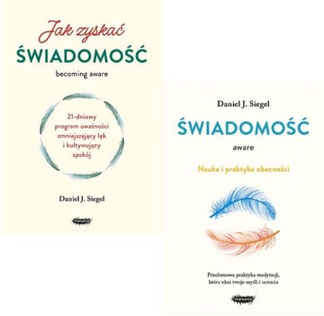 SIEGEL x2 pakiet ŚWIADOMOŚĆ / AWARE Nauka Praktyka 21 dniowy Program