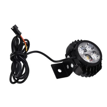 Reflektory motocyklowe LED Okrągły anioł 2 w 1