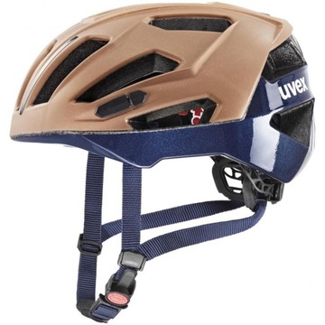 UVEX Kask Gravel X hazelnut-navy matt blue. 52-57 cm