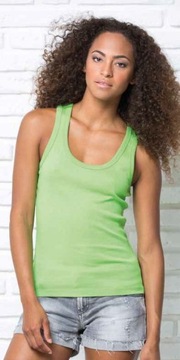 Tank Top Bokserka Koszulka damska elastyczna JHK TSUL ARB czarna BK r. XL