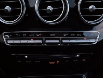 Mercedes Klasa C W205 2017 Mercedes C C 180 d, Skóra, Navi, Klima, zdjęcie 12