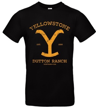 Koszulka serial Yellowstone Dutton Ranch YS01 TU004 XL