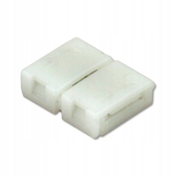 ZŁĄCZKA DO TAŚM LED ZATRZAS DWUSTRONNA CLICK 10mm