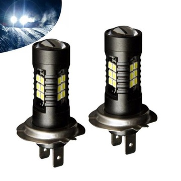 H7 LED ŻARÓWKI CREE ŻARÓWKA LAMPA HOMOLOGACJA 2SZT