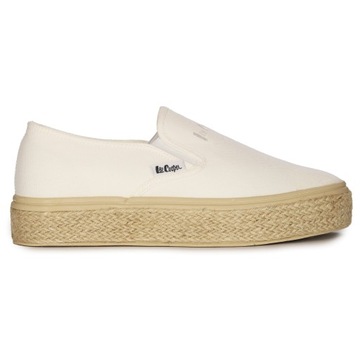 Lee Cooper Trampki półbuty espadryle buty LCW-24-44-2430L White białe r.39