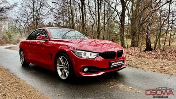 BMW Seria 4 F32-33-36 Cabrio 440i 326KM 2017 BMW Seria 4 440i Kabriolet head up 40 tys km jedyna w takim kolorze zamia, zdjęcie 6