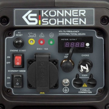 KONNER & SOHNEN KS2000IG S - ГЕНЕРАТОР ЭНЕРГИИ | ИНВЕРТОР | 1,8 кВт | 230В