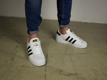 męskie buty Adidas Superstar SKÓRA sportowe