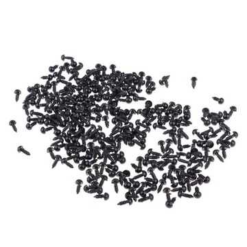 300 sztuk plastikowych oczu ochronnych, wkręcane oczy dla niedźwiedzi,