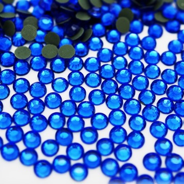 Termo Dżety Cyrkonie Kamyki Niebieski 2mm 300szt