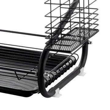 СУШКА ПОСУДЫ СТОЛОВЫЕ ПРИБОРЫ СТОЯЩИЕ С ПОДДОНОМ КАПЕЛЬНИЦА