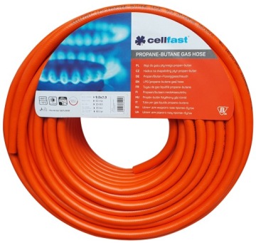 Газовый шланг 2м + Италия Газовый баллон 11кг С МАНОМЕТРОМ + фитинг + ленты